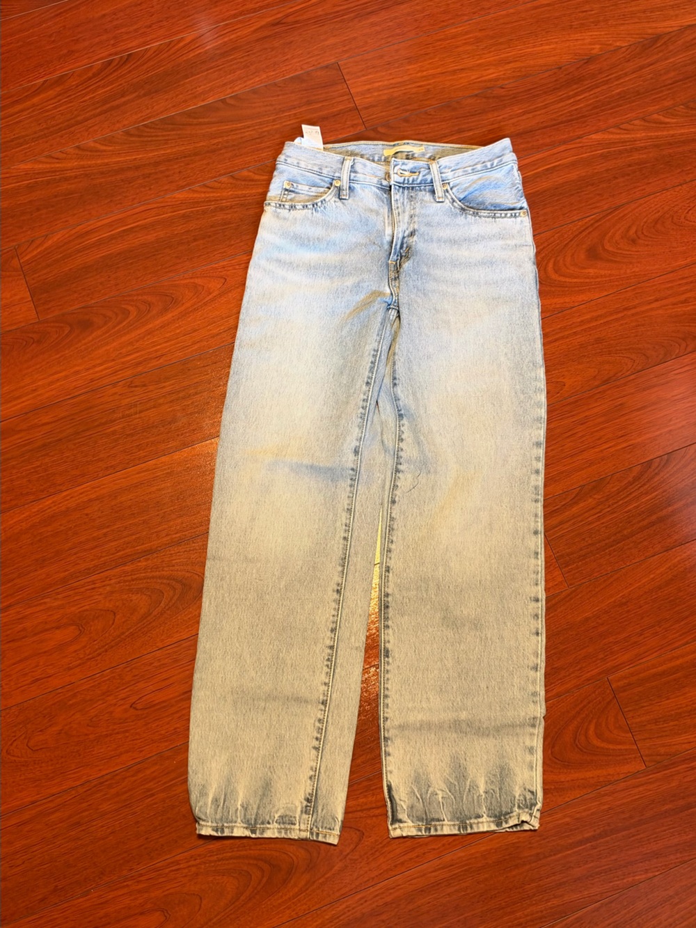 Light Wash Women's Straight-Leg Jeans